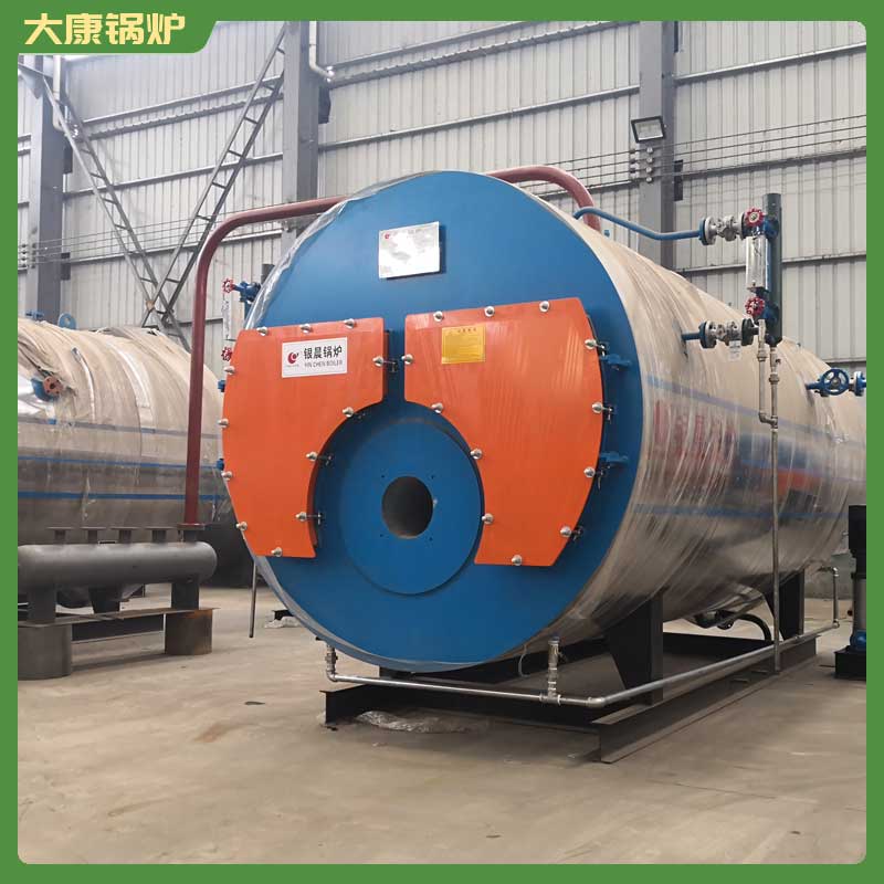 6噸鍋爐生物質(zhì)鍋爐銀晨鍋爐車間用開水爐